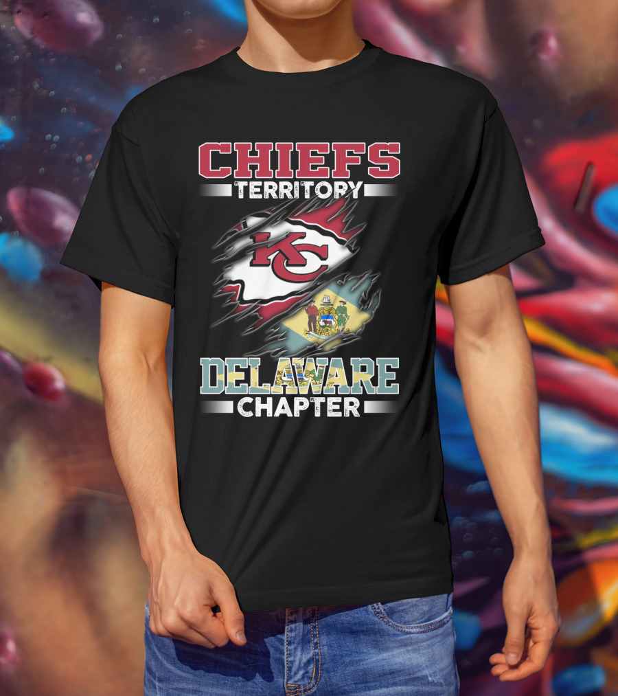 Chiefs Territory DE Delaware Chapter Kc T-Shirt