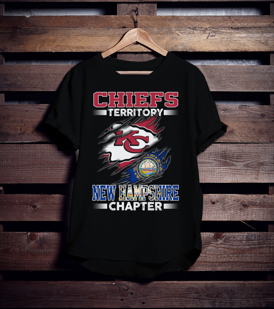 Chiefs Territory Kc New Hampshire Chapter T-Shirt