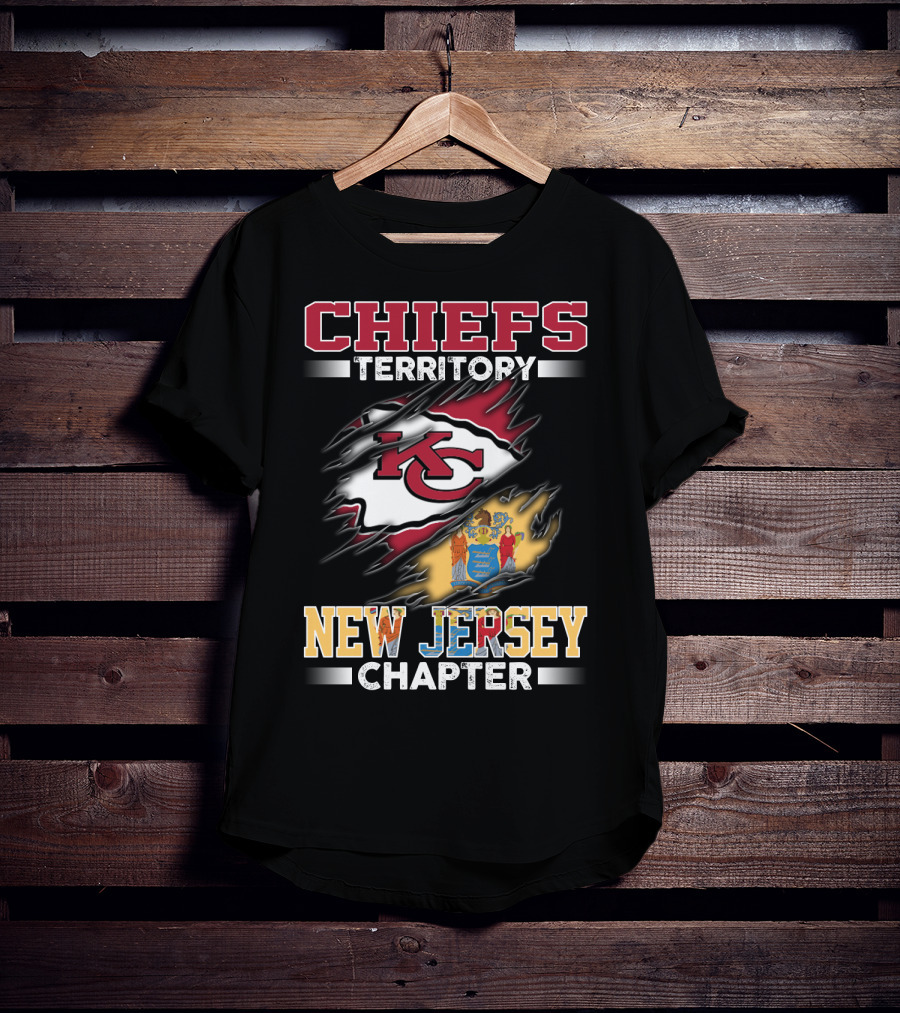 Chiefs Territory New Jersey Chapter T-Shirt