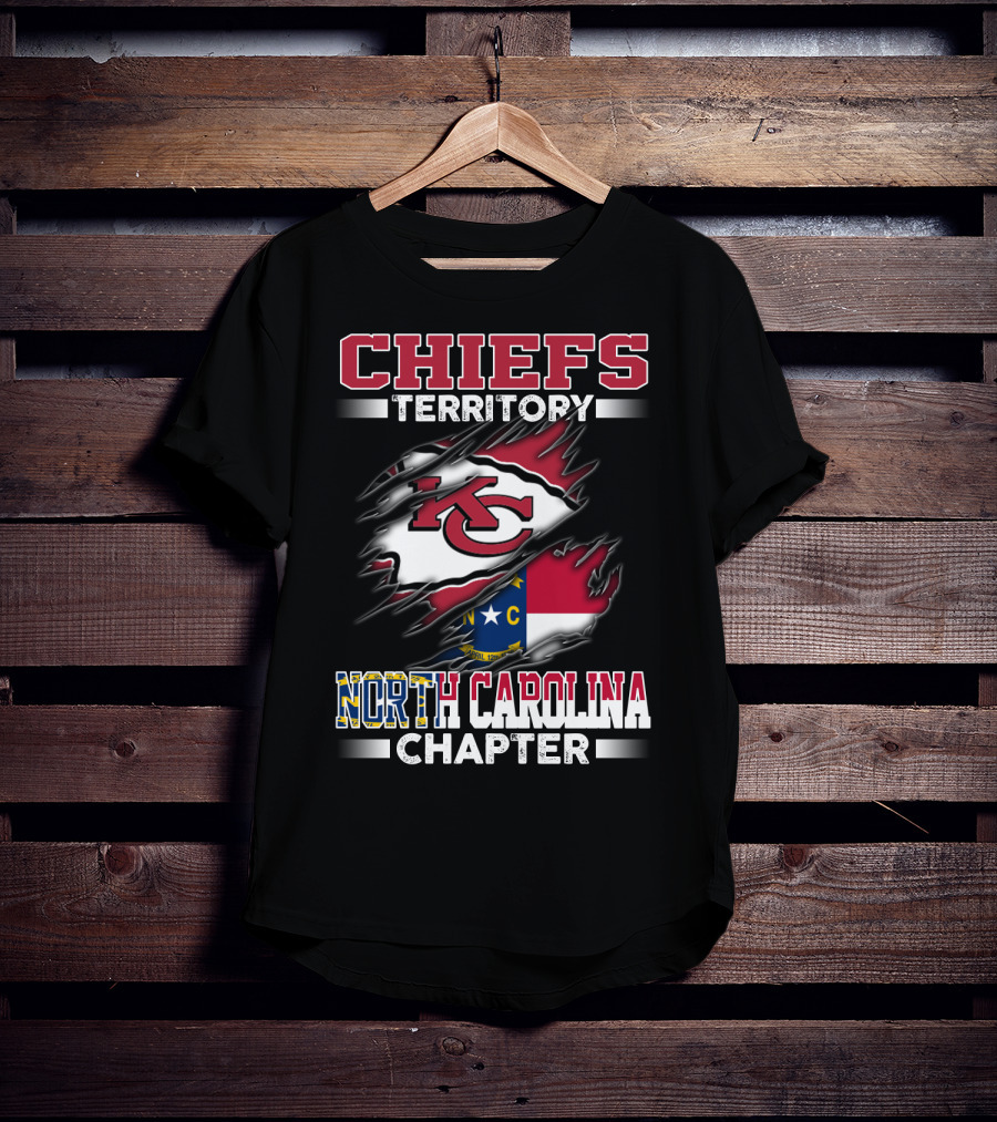 CHIEFS Territory KC North Carolina Chapter T-Shirt
