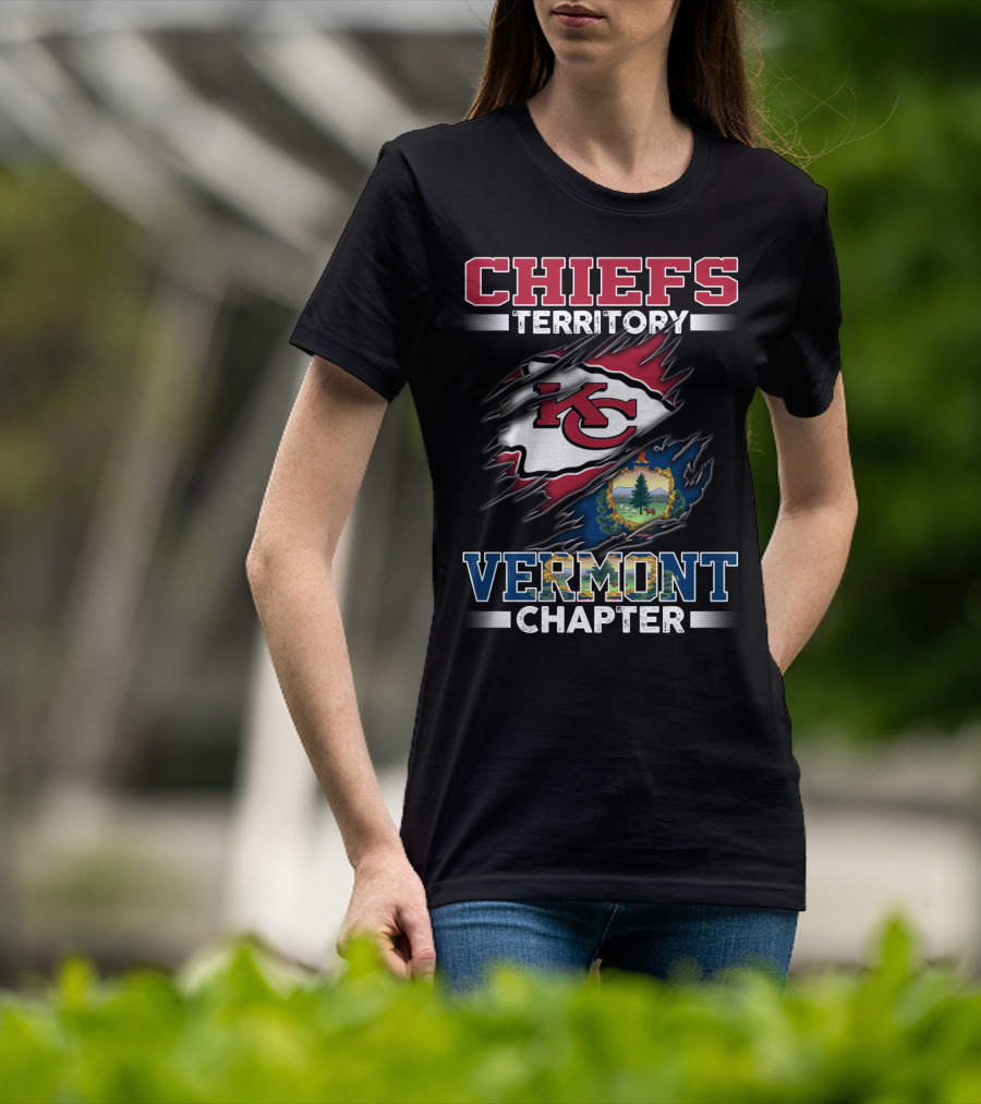 Chiefs Territory Kc Vermont Chapter T-Shirt