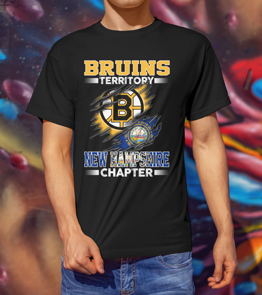 BRUINS Territory New Hampshire Chapter T-Shirt