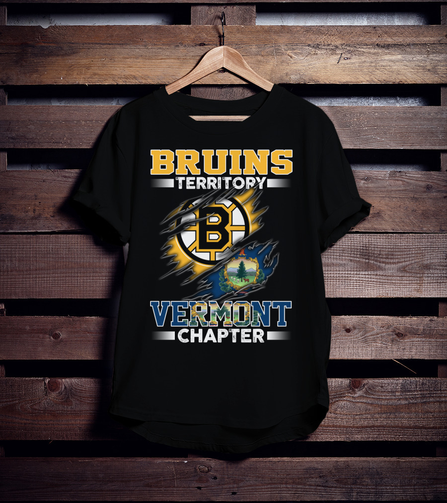 Bruins Territory Vermont Chapter T-Shirt