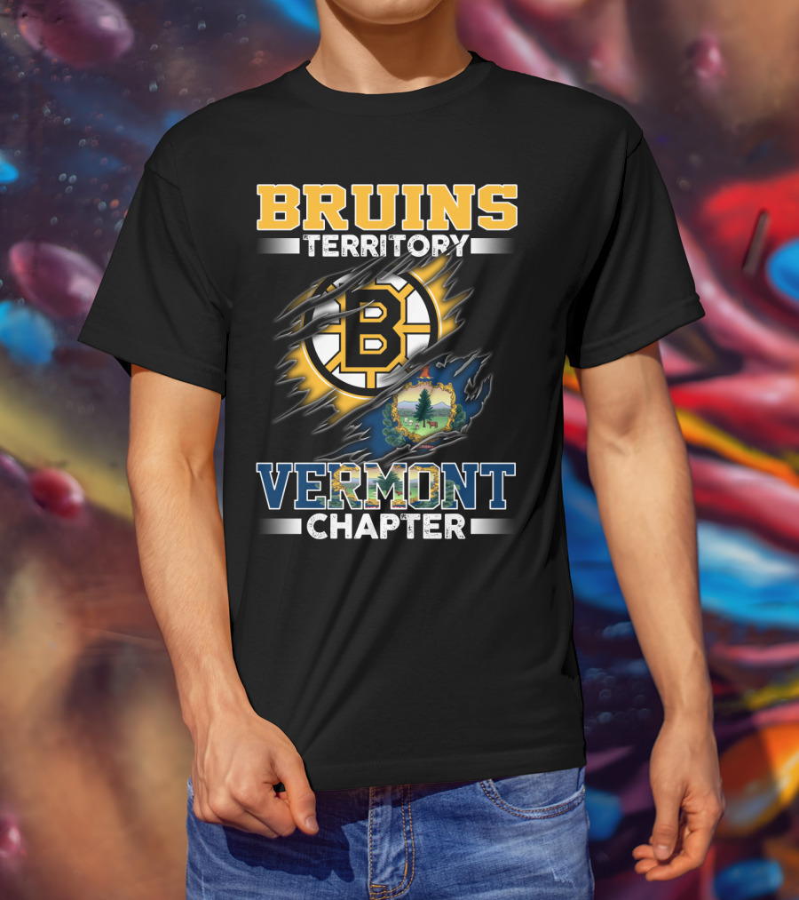 Bruins Territory Vermont Chapter T-Shirt