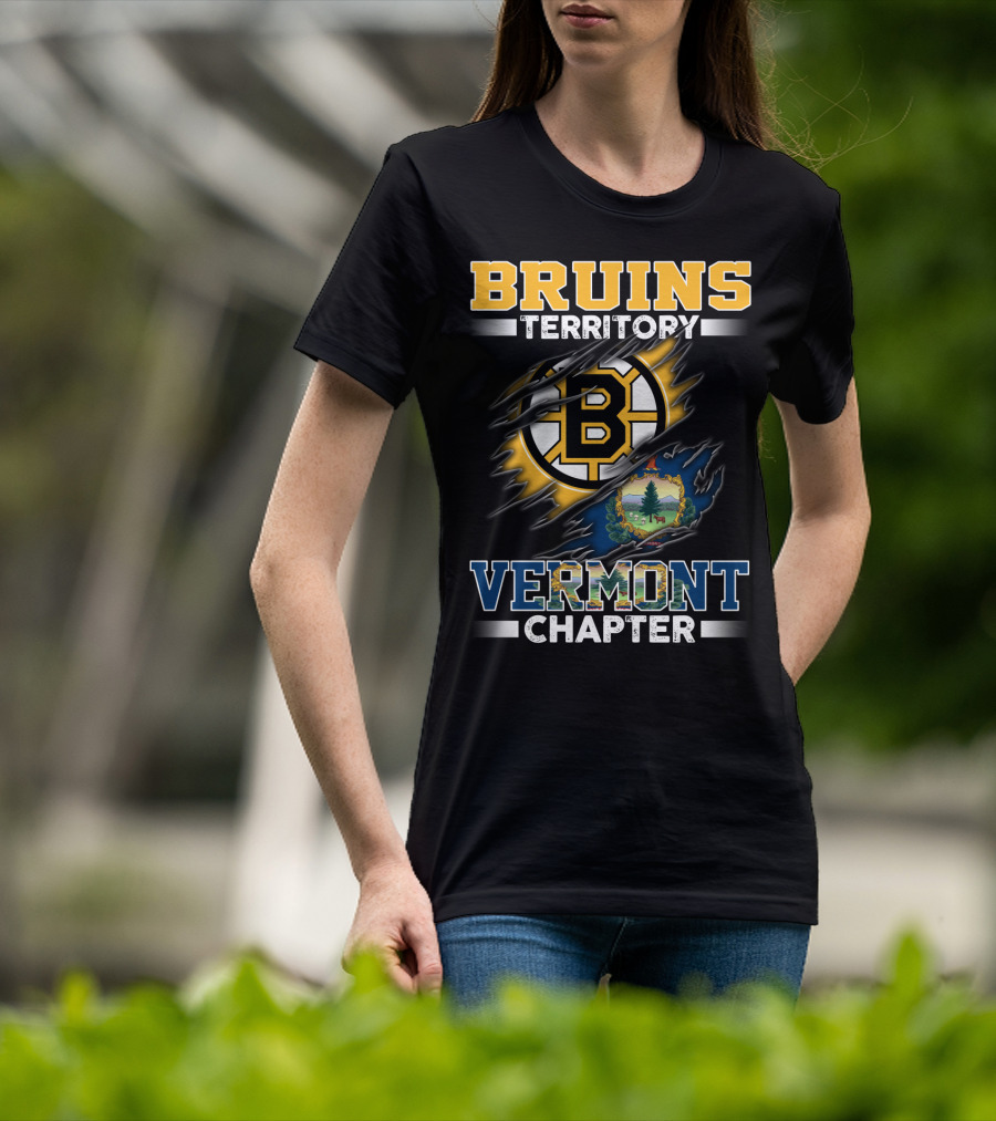 Bruins Territory Vermont Chapter T-Shirt