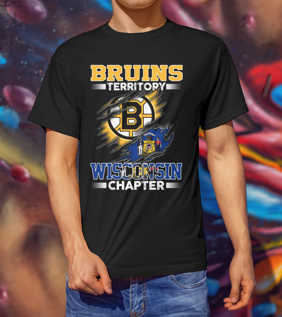 Bruins Territory Wisconsin Chapter T-Shirt