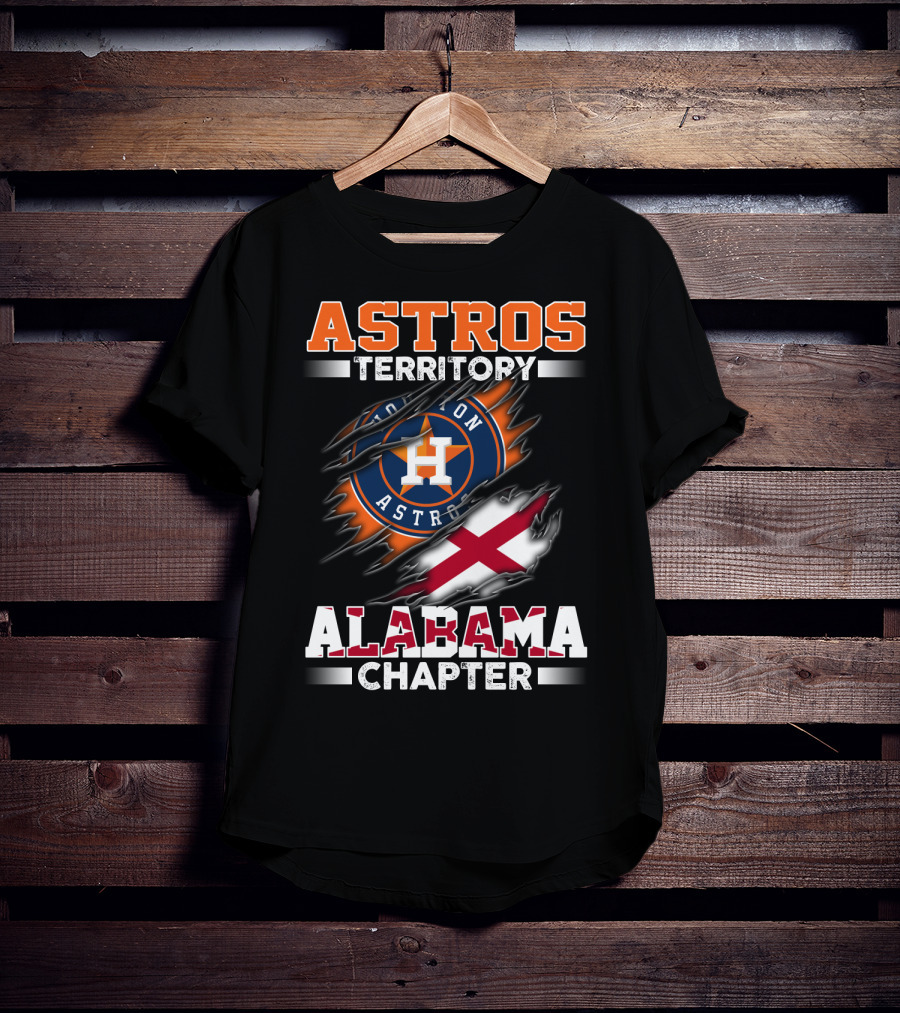 Astros Territory Houston Astros Alabama Chapter T-Shirt