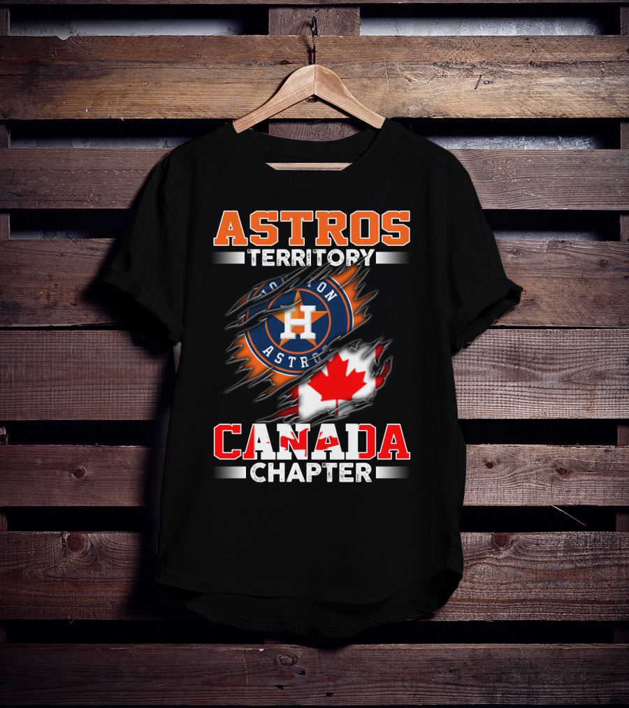 Astros Territory Houston Astros Canada Chapter T-Shirt