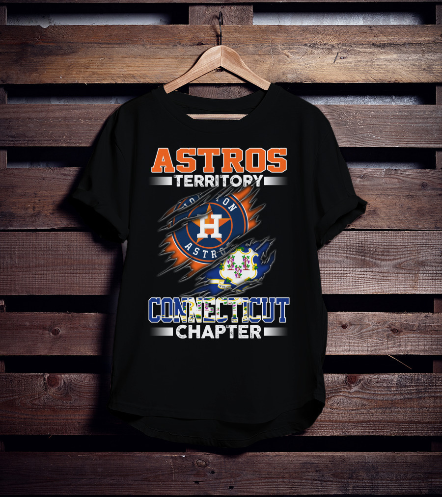 Astros Territory Houston Astros Connecticut Chapter T-Shirt