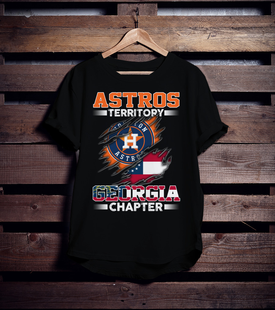 Astros Territory Houston Astros Georgia Chapter T-Shirt
