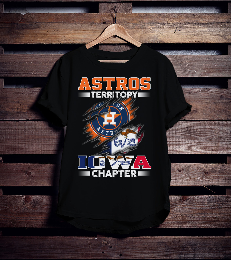 Astros Territory Houston Astros Iowa Chapter T-Shirt