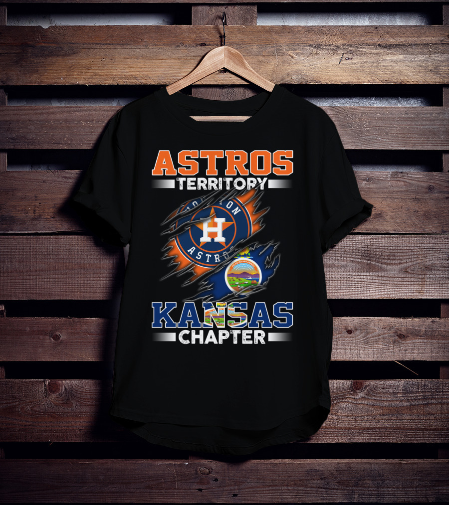 Astros Territory Houston Astros Kansas Chapter T-Shirt