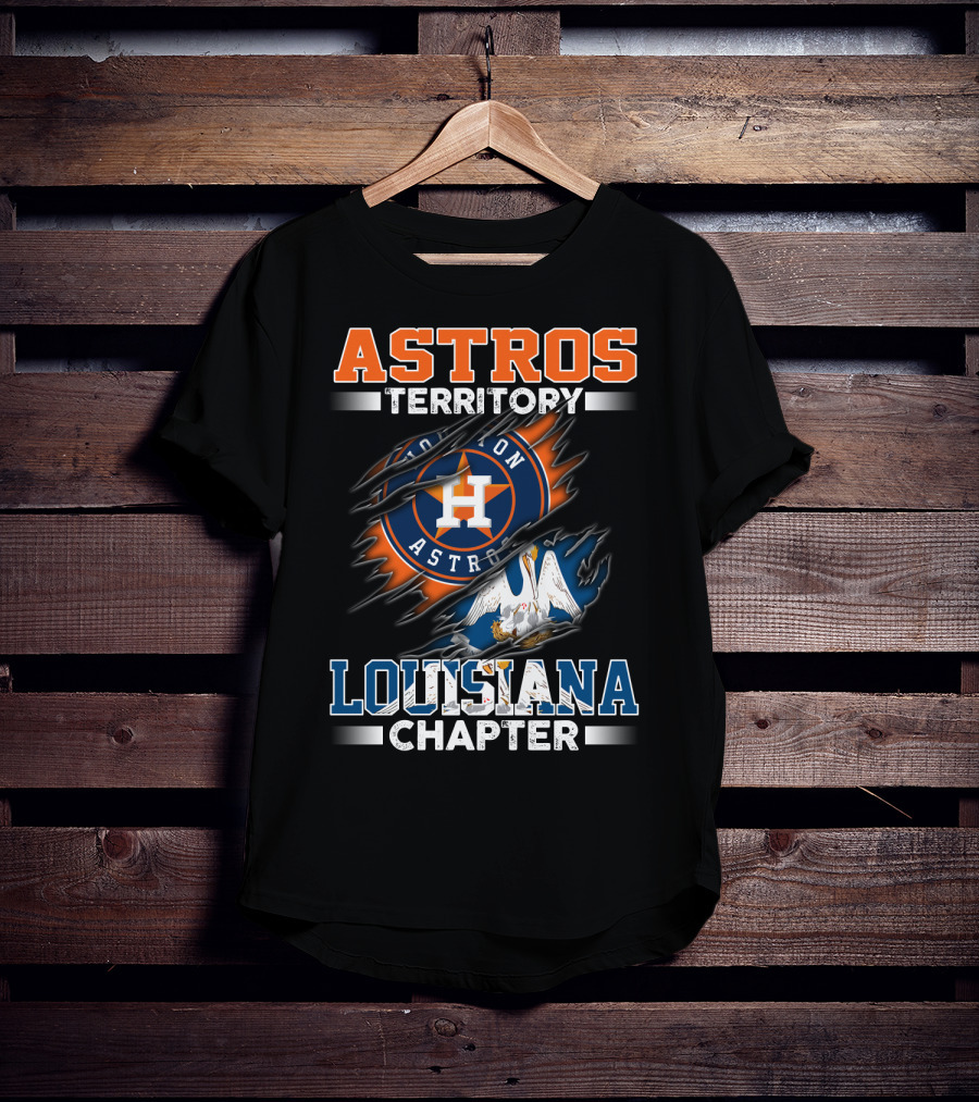 Astros Territory Louisiana Chapter Houston Astros T-Shirt