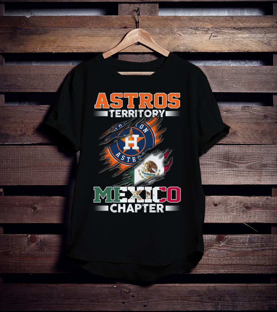 Astros Territory Houston Astros Mexico Chapter T-Shirt