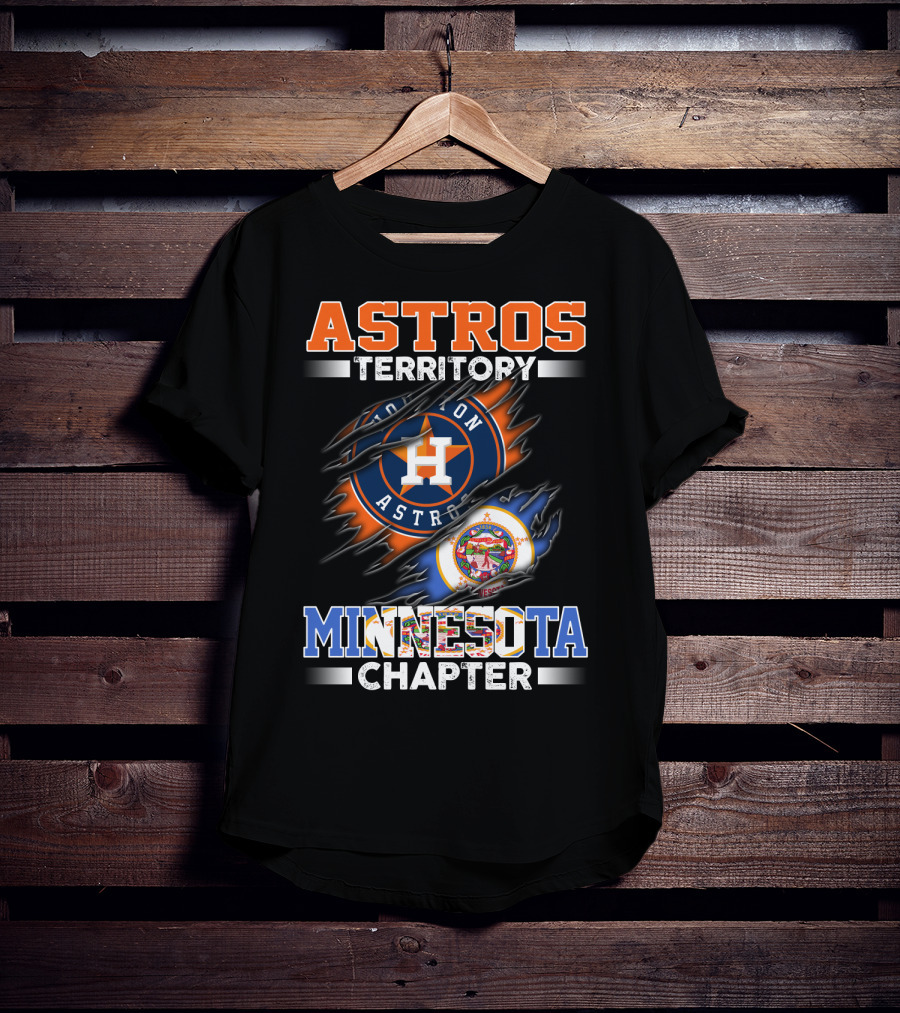 Astros Territory Houston Astros Minnesota Chapter T-Shirt