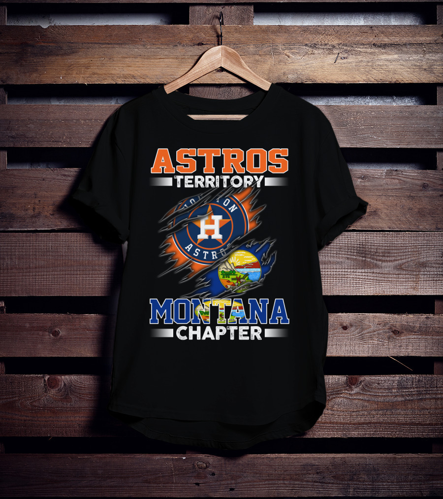 Houston Astros Territory Montana Chapter T-Shirt