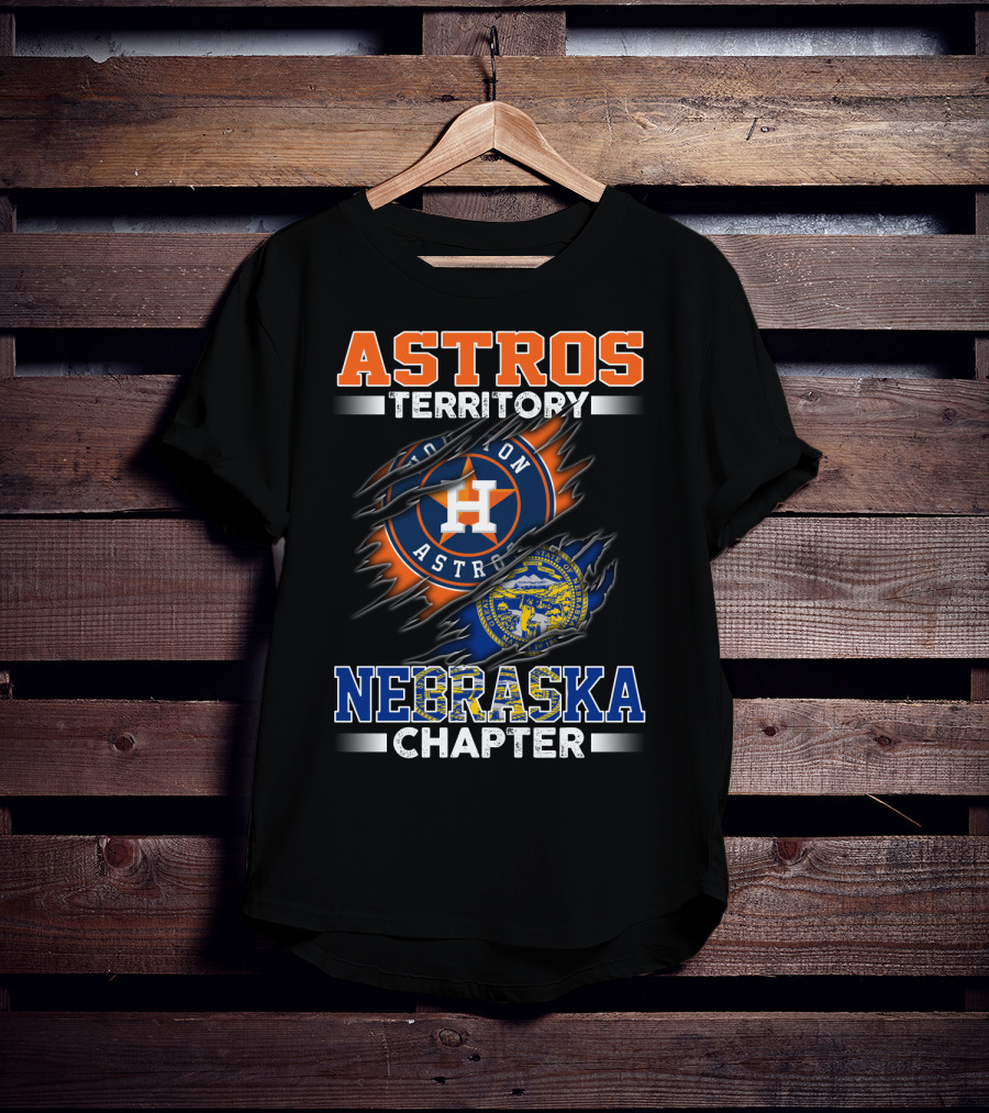 Astros Territory Houston Astros Nebraska Chapter T-Shirt