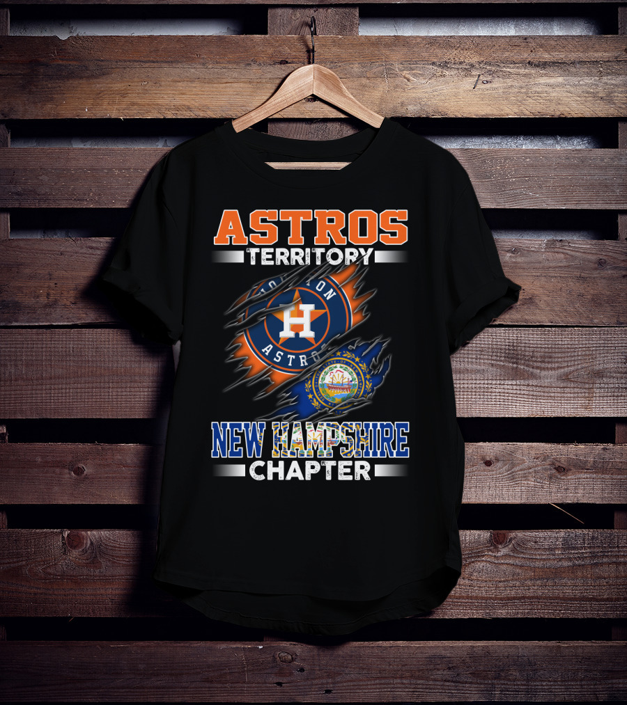 Astros Territory Houston Astros New Hampshire Chapter T-Shirt