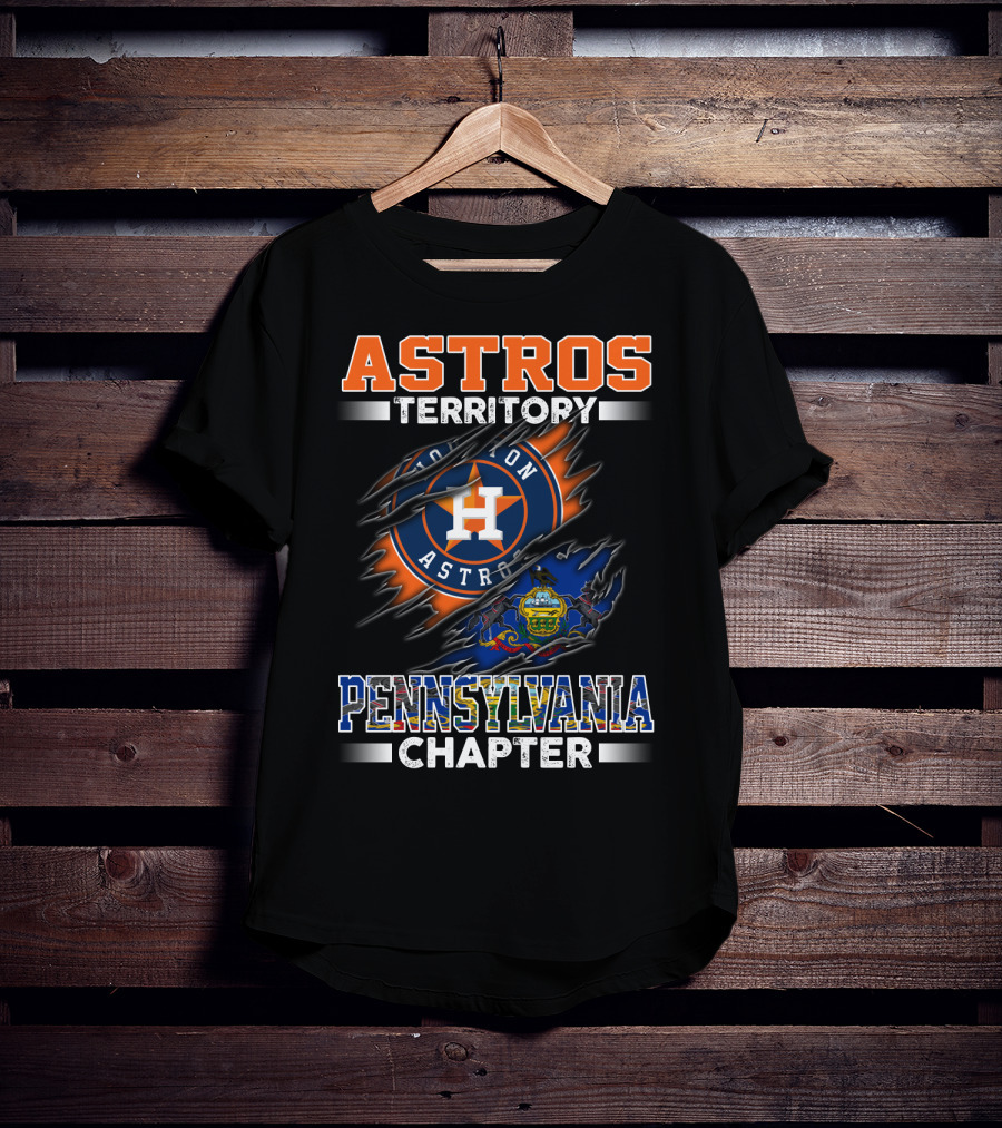 Astros Territory Houston Astros Pennsylvania Chapter T-Shirt
