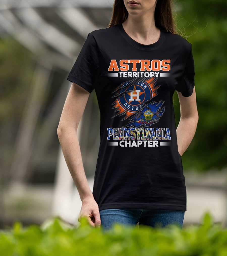 Astros Territory Houston Astros Pennsylvania Chapter T-Shirt