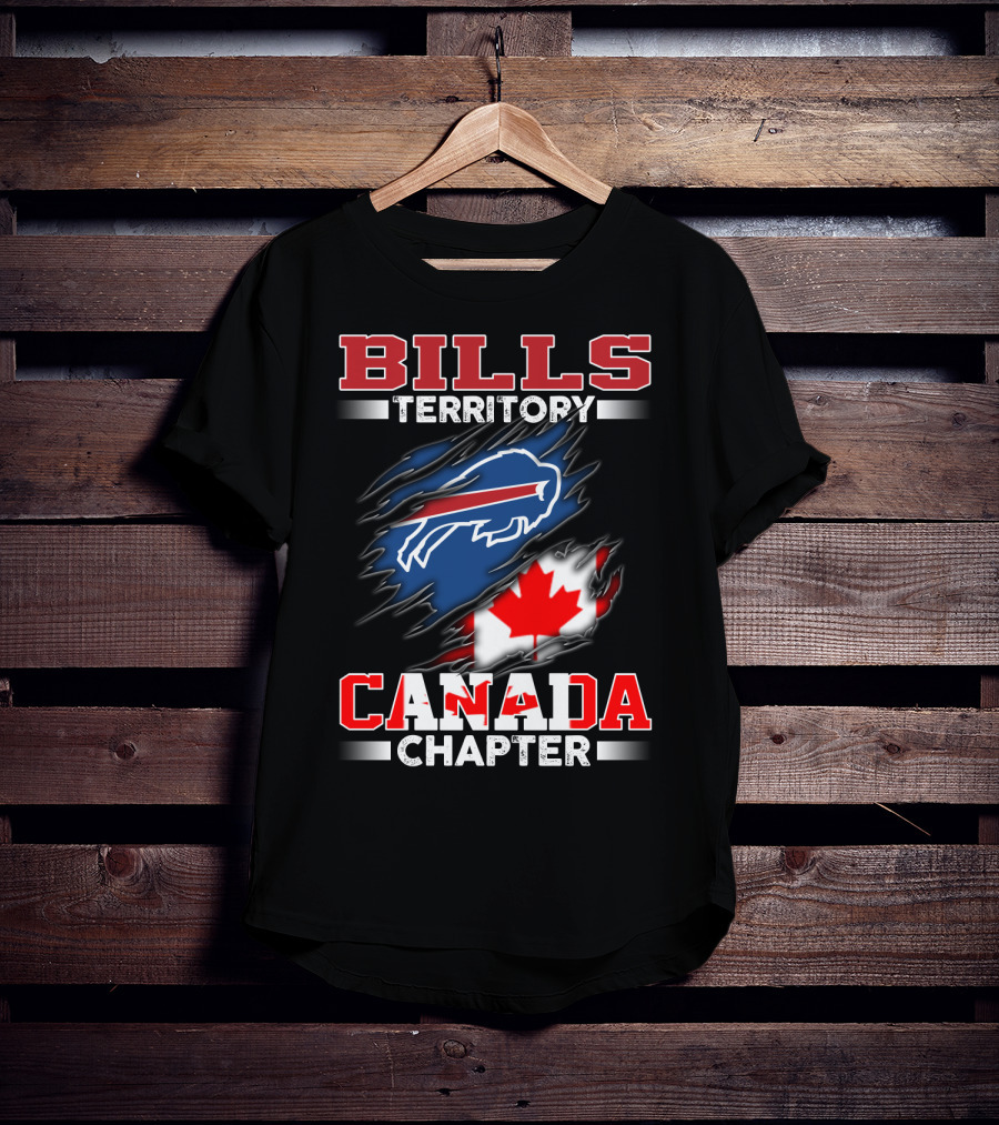 BILLS Territory Canada Chapter Buffalo Bills T-Shirt