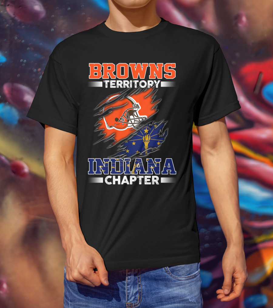 Browns Territory Indiana Chapter T-Shirt