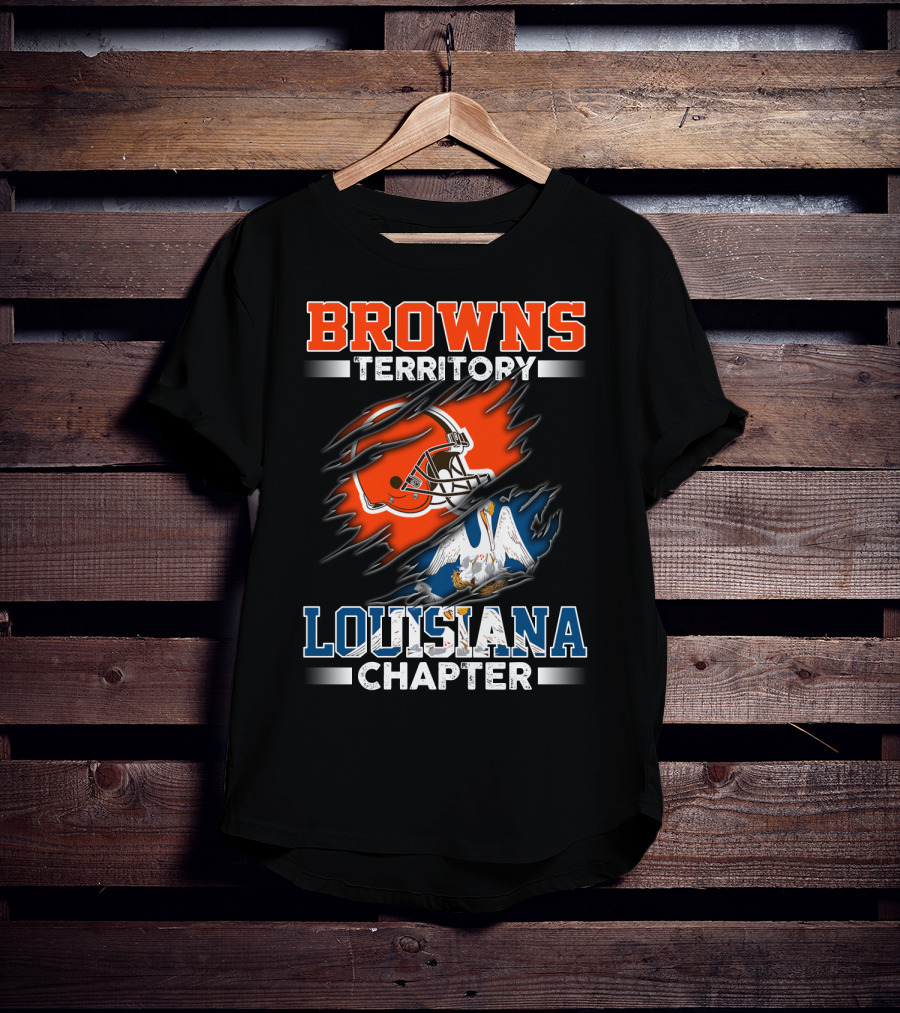 Browns Territory Louisiana Chapter T-Shirt