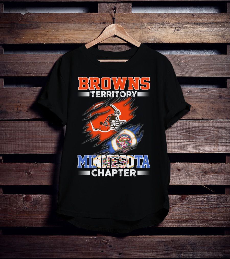 Browns Territory Minnesota Chapter T-Shirt