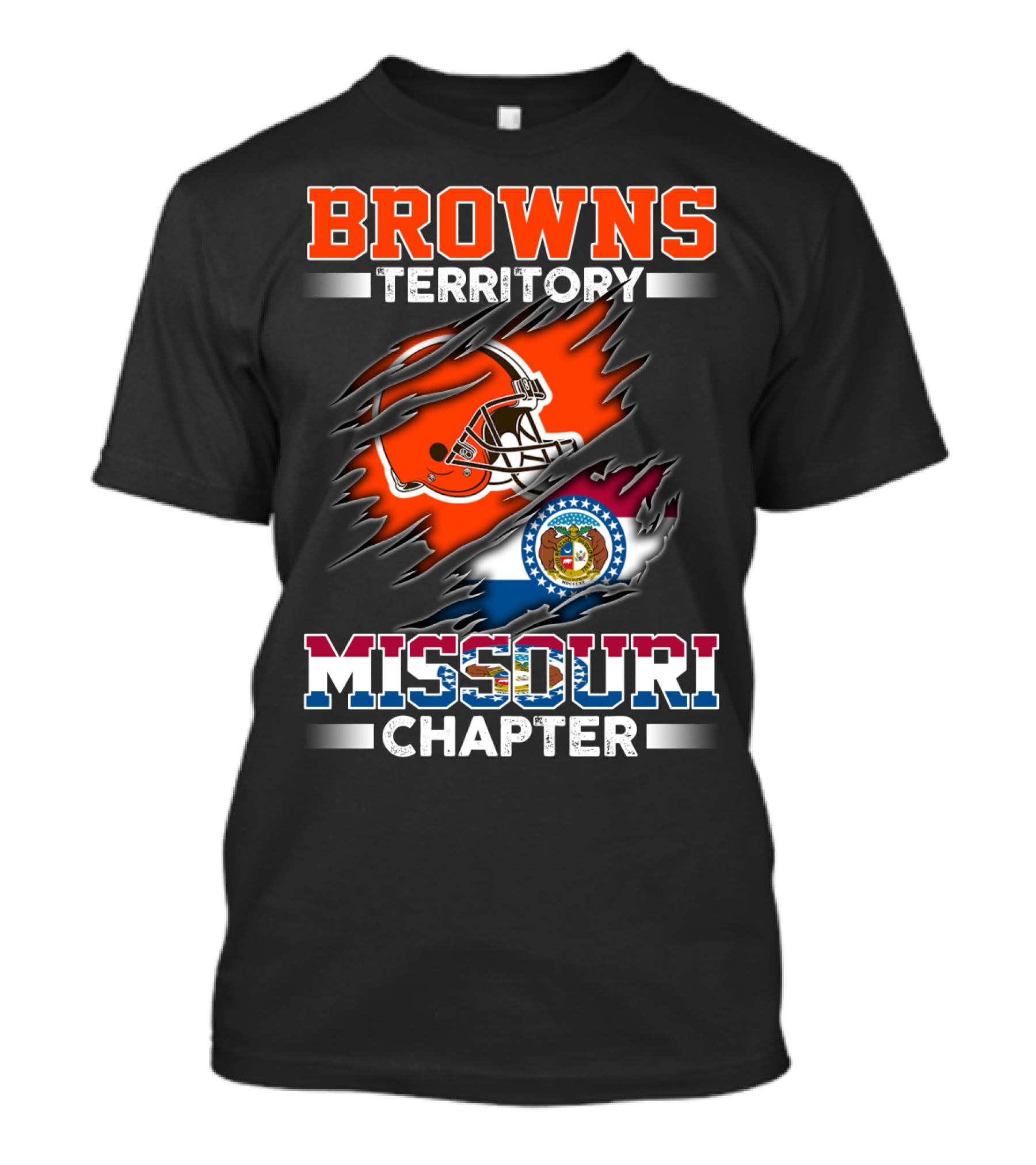 Browns Territory Missouri Chapter T-Shirt