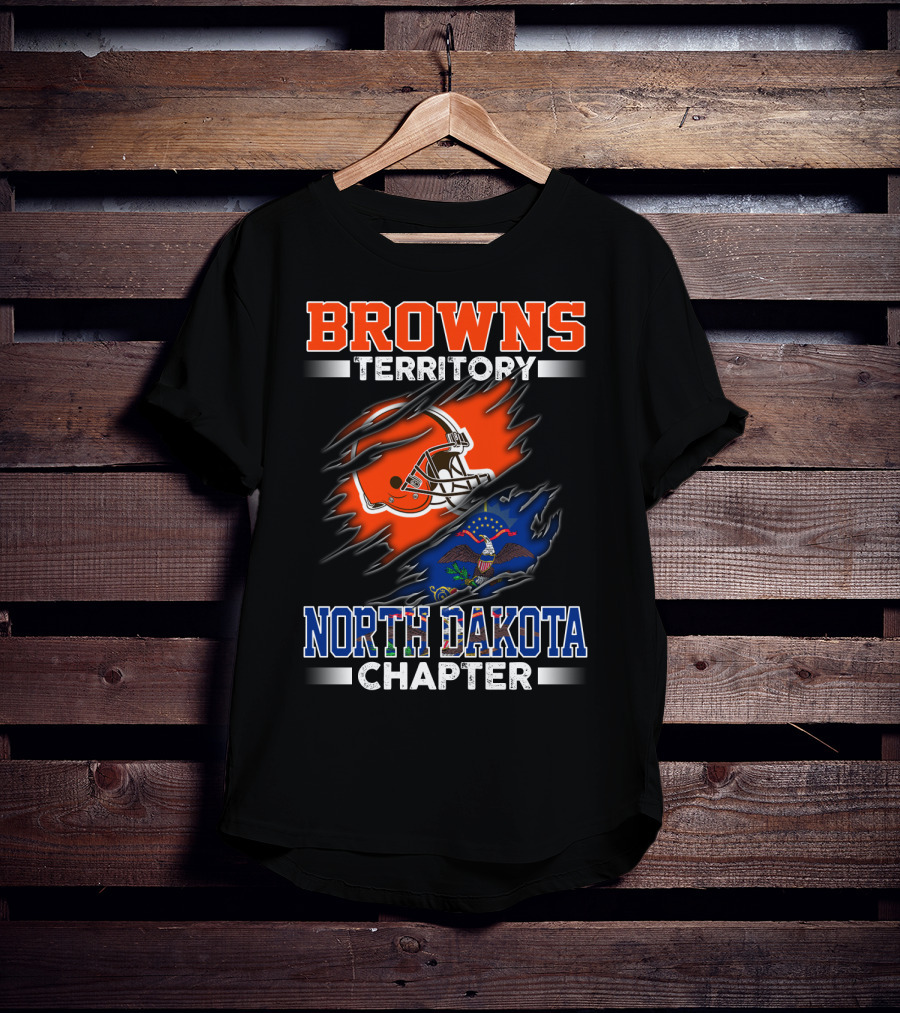 Browns Territory North Dakota Chapter T-Shirt