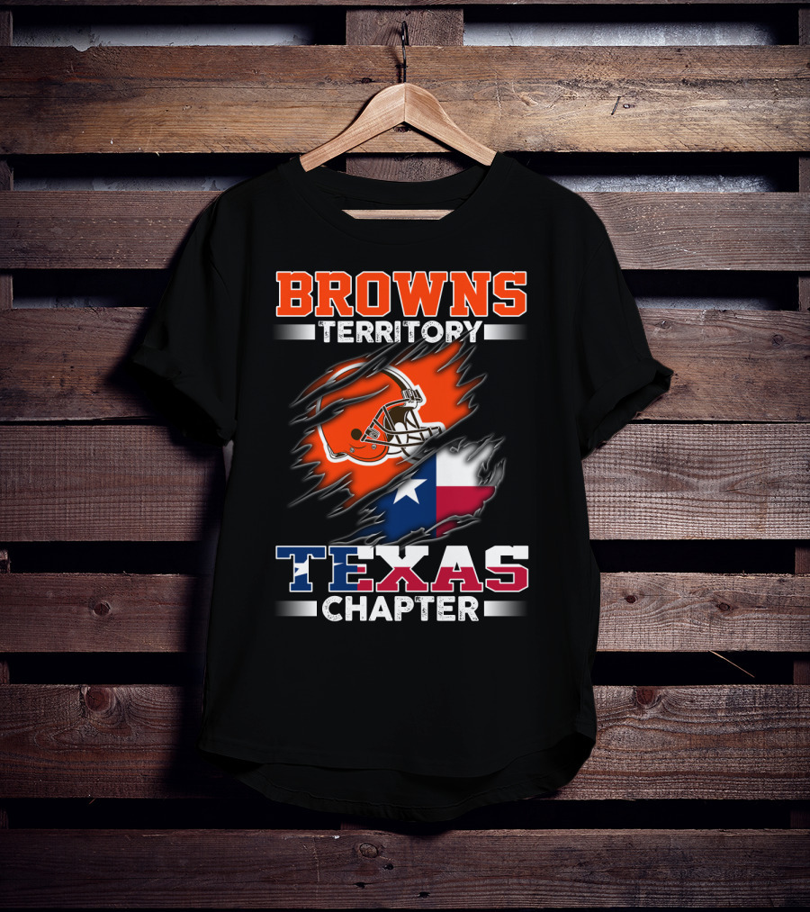 Browns Territory Texas Chapter T-Shirt