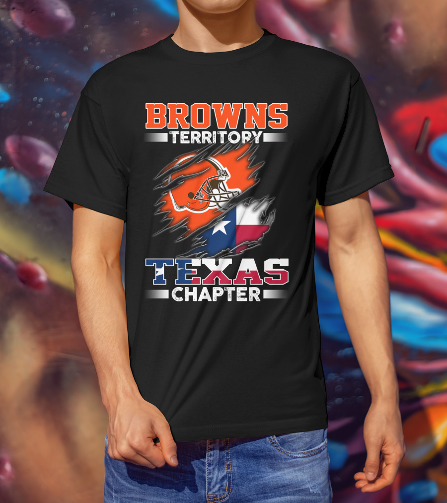 Browns Territory Texas Chapter T-Shirt