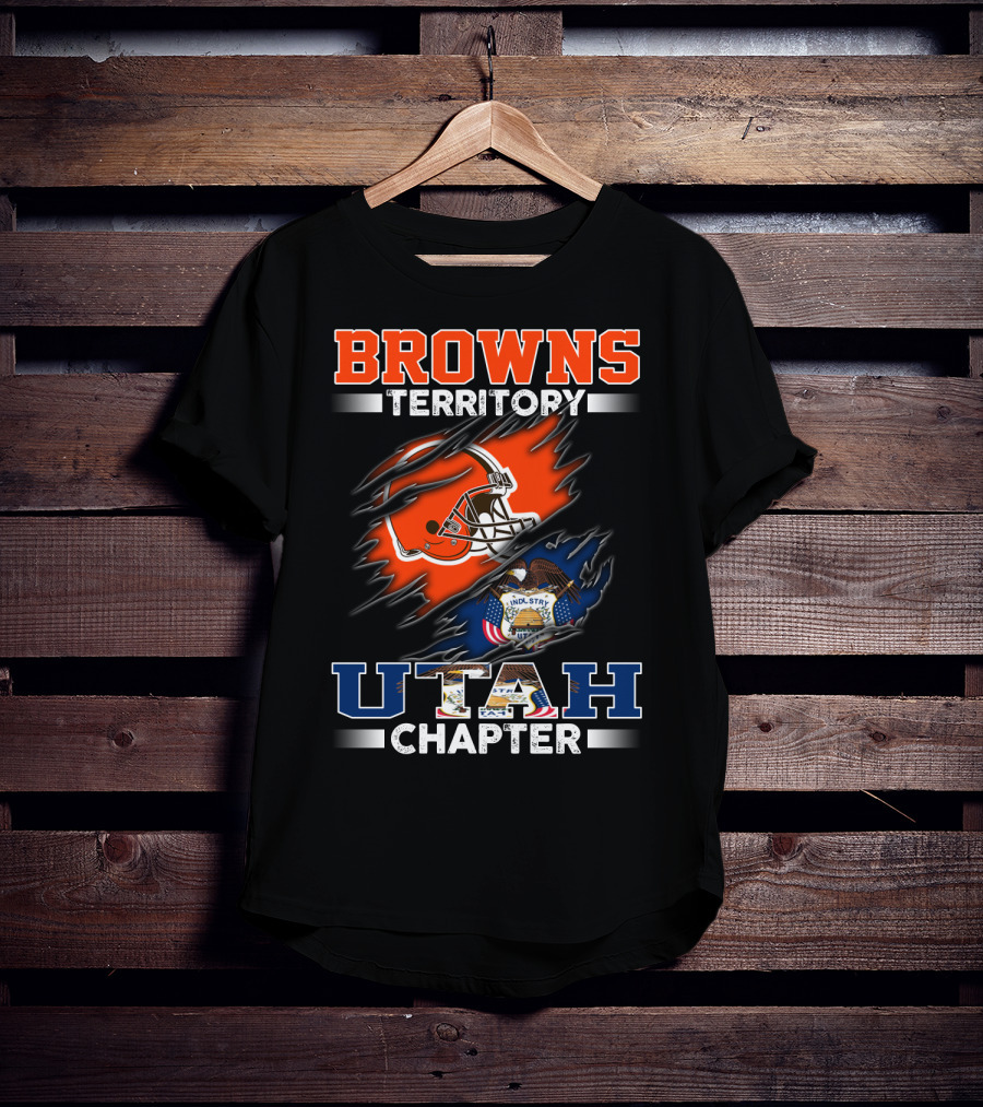 Browns Territory Utah Chapter T-Shirt