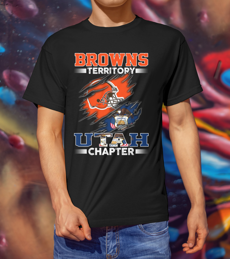 Browns Territory Utah Chapter T-Shirt