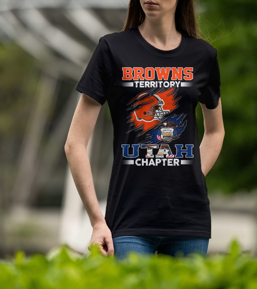 Browns Territory Utah Chapter T-Shirt