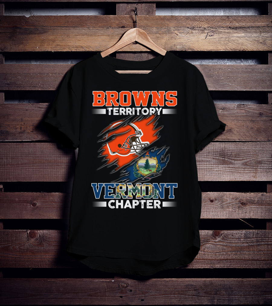 Browns Territory Vermont Chapter T-Shirt