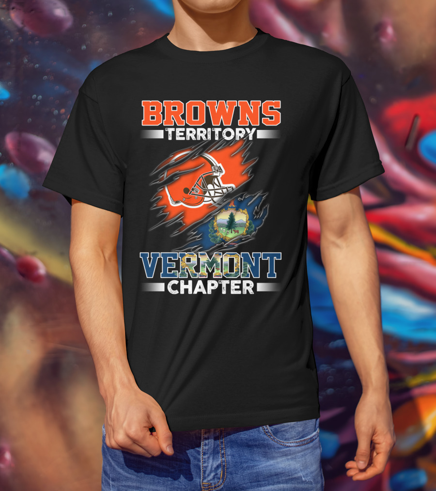 Browns Territory Vermont Chapter T-Shirt