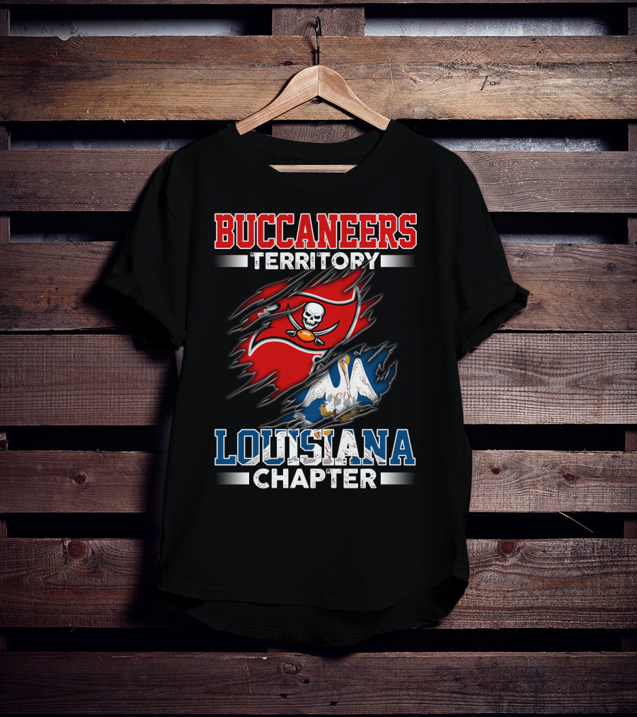 Buccaneers Territory Louisiana Chapter T-Shirt