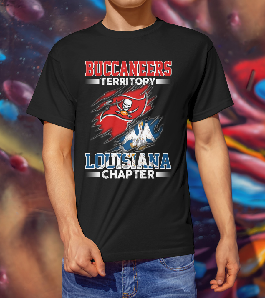 Buccaneers Territory Louisiana Chapter T-Shirt
