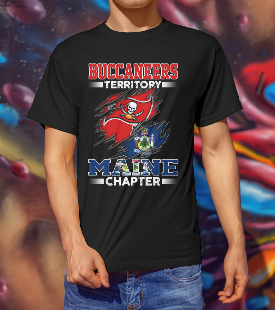 Buccaneers Territory Maine Chapter T-Shirt
