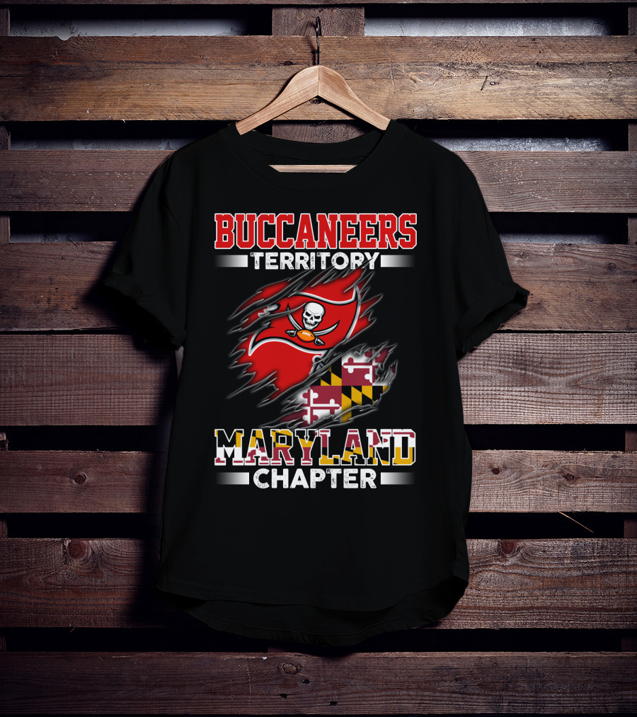Buccaneers Territory Maryland Chapter T-Shirt
