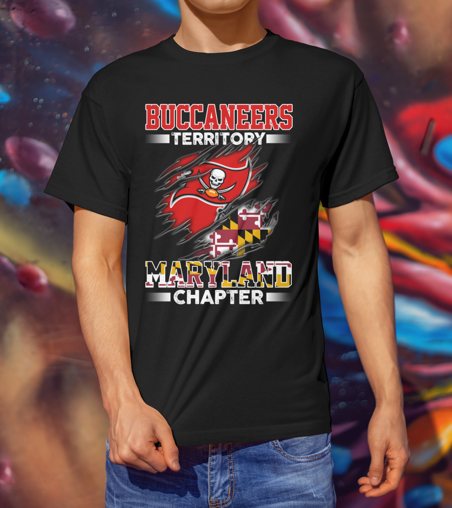 Buccaneers Territory Maryland Chapter T-Shirt