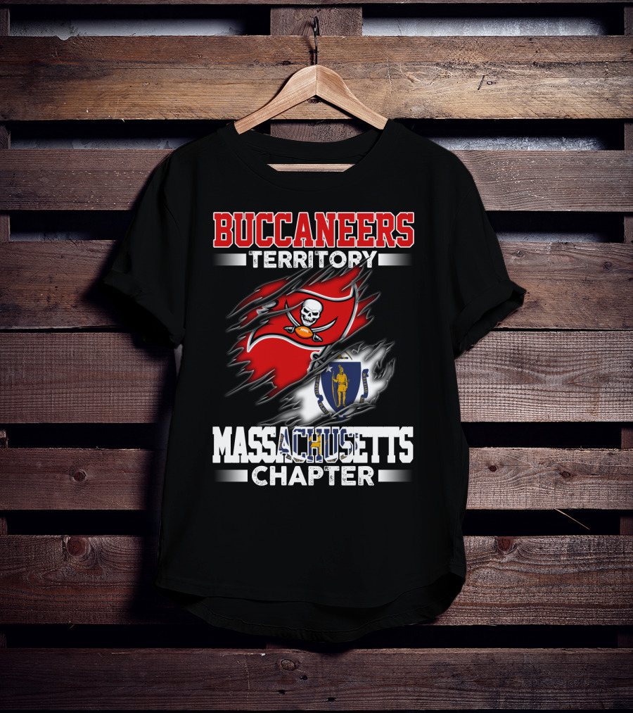 Buccaneers Territory Massachusetts Chapter T-Shirt