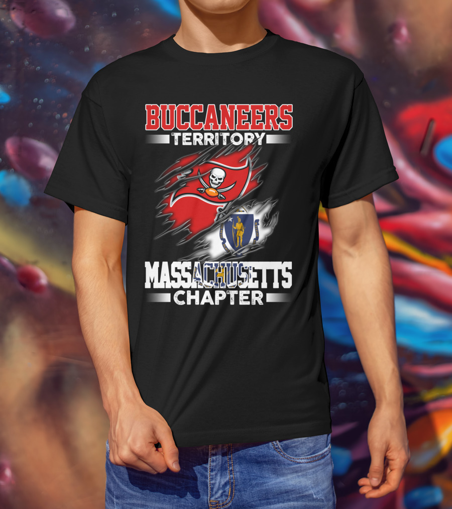 Buccaneers Territory Massachusetts Chapter T-Shirt