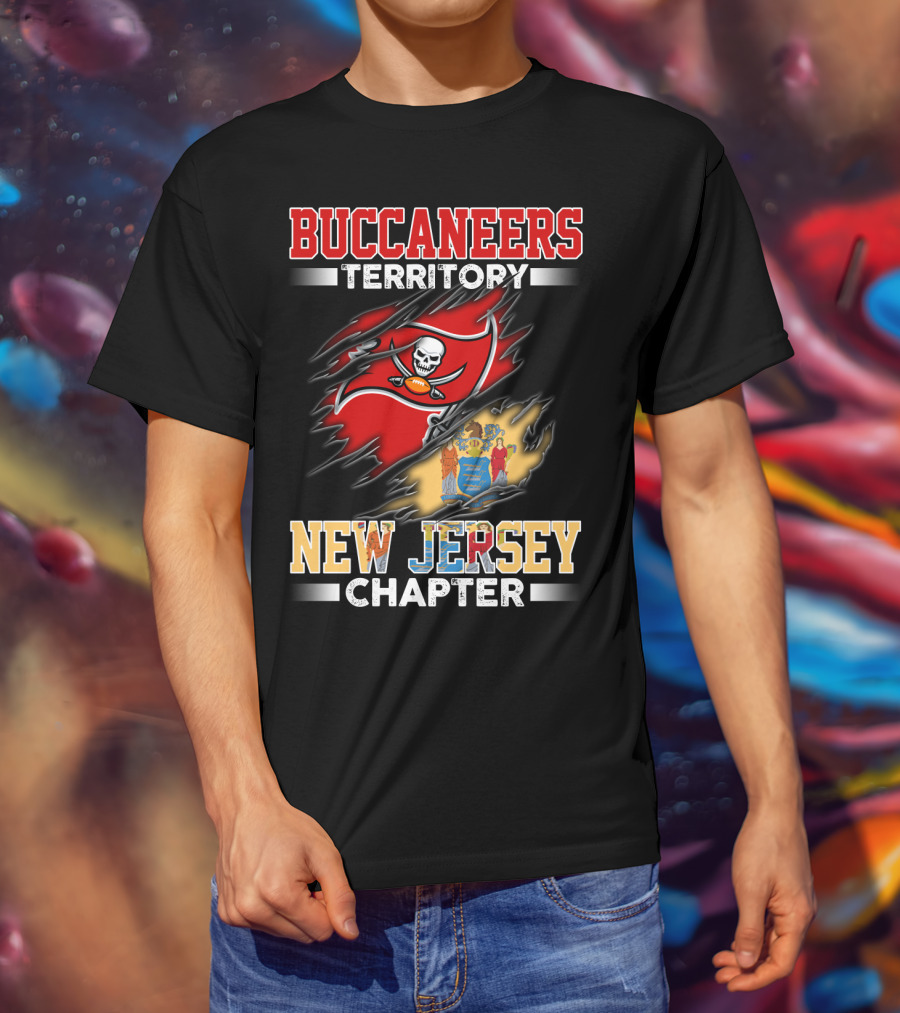 Buccaneers Territory New Jersey Chapter T-Shirt