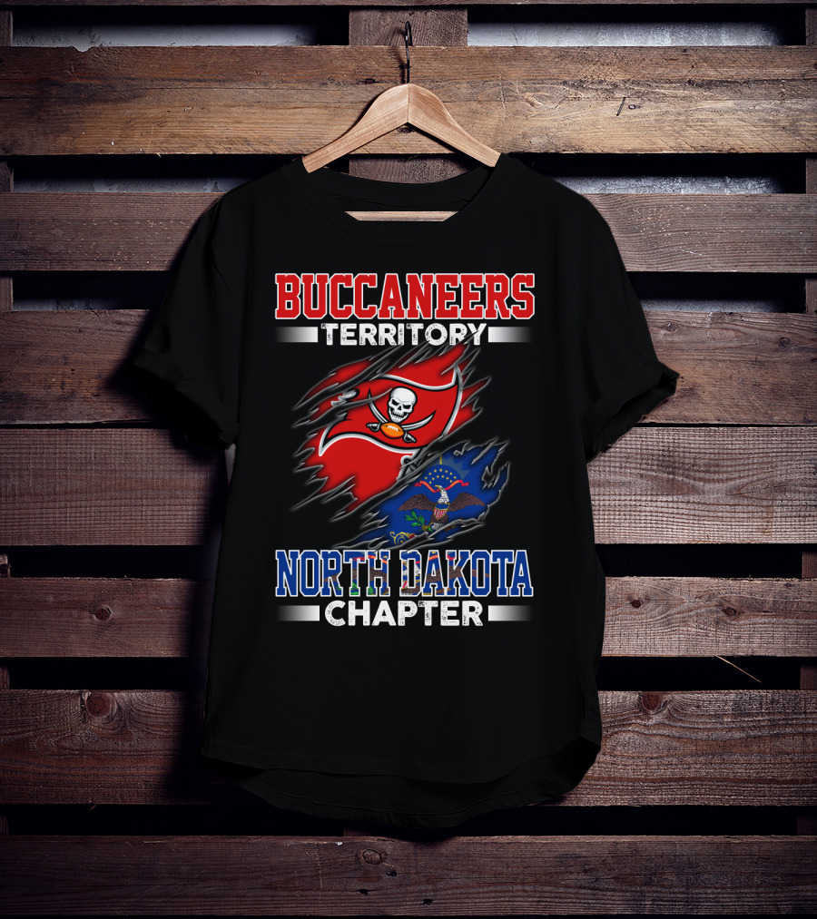 Buccaneers Territory North Dakota Chapter T-Shirt