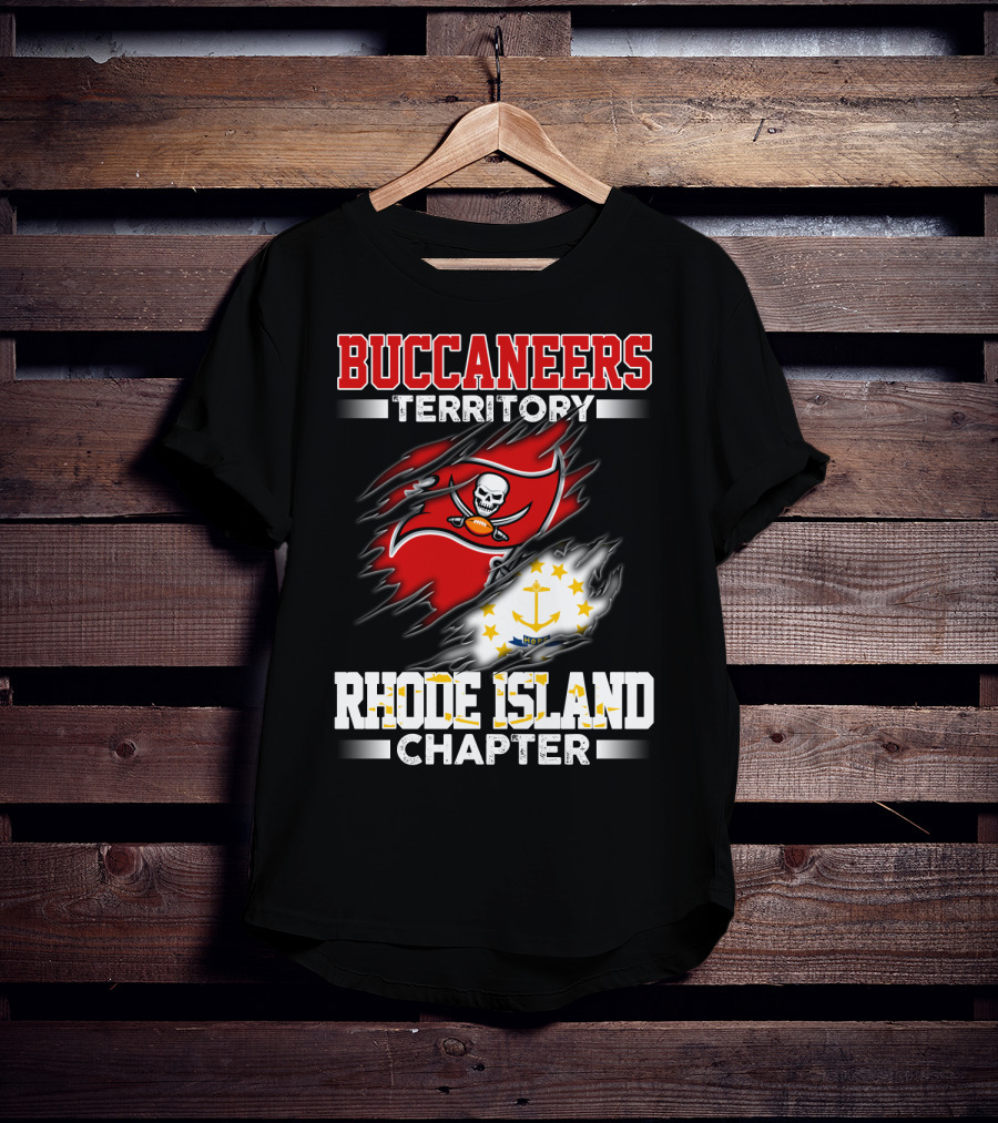 Buccaneers Territory Rhode Island Chapter T-Shirt