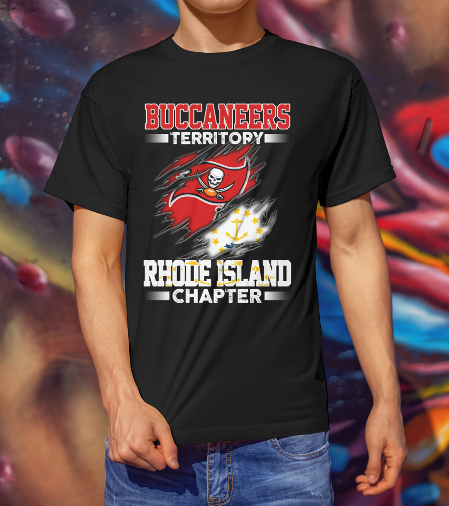 Buccaneers Territory Rhode Island Chapter T-Shirt