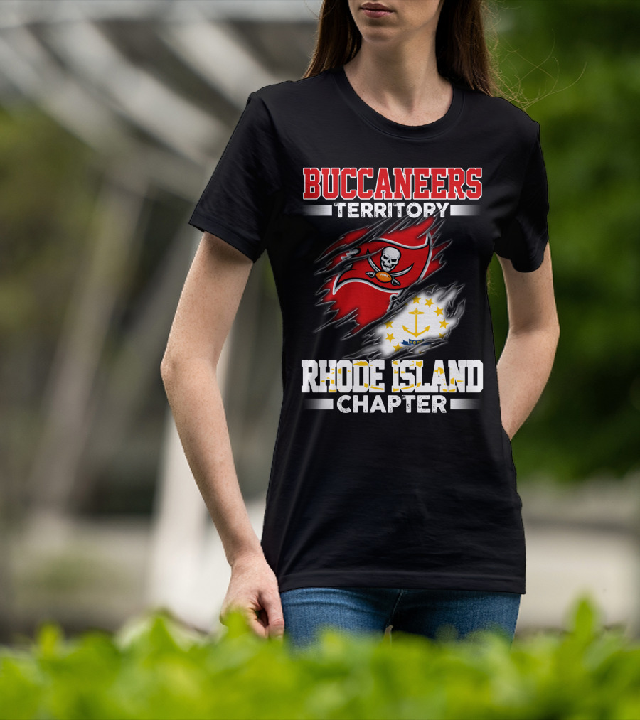 Buccaneers Territory Rhode Island Chapter T-Shirt