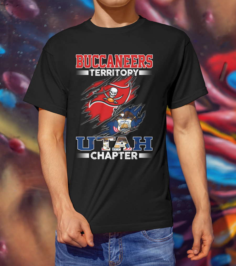 Buccaneers Territory Utah Chapter T-Shirt